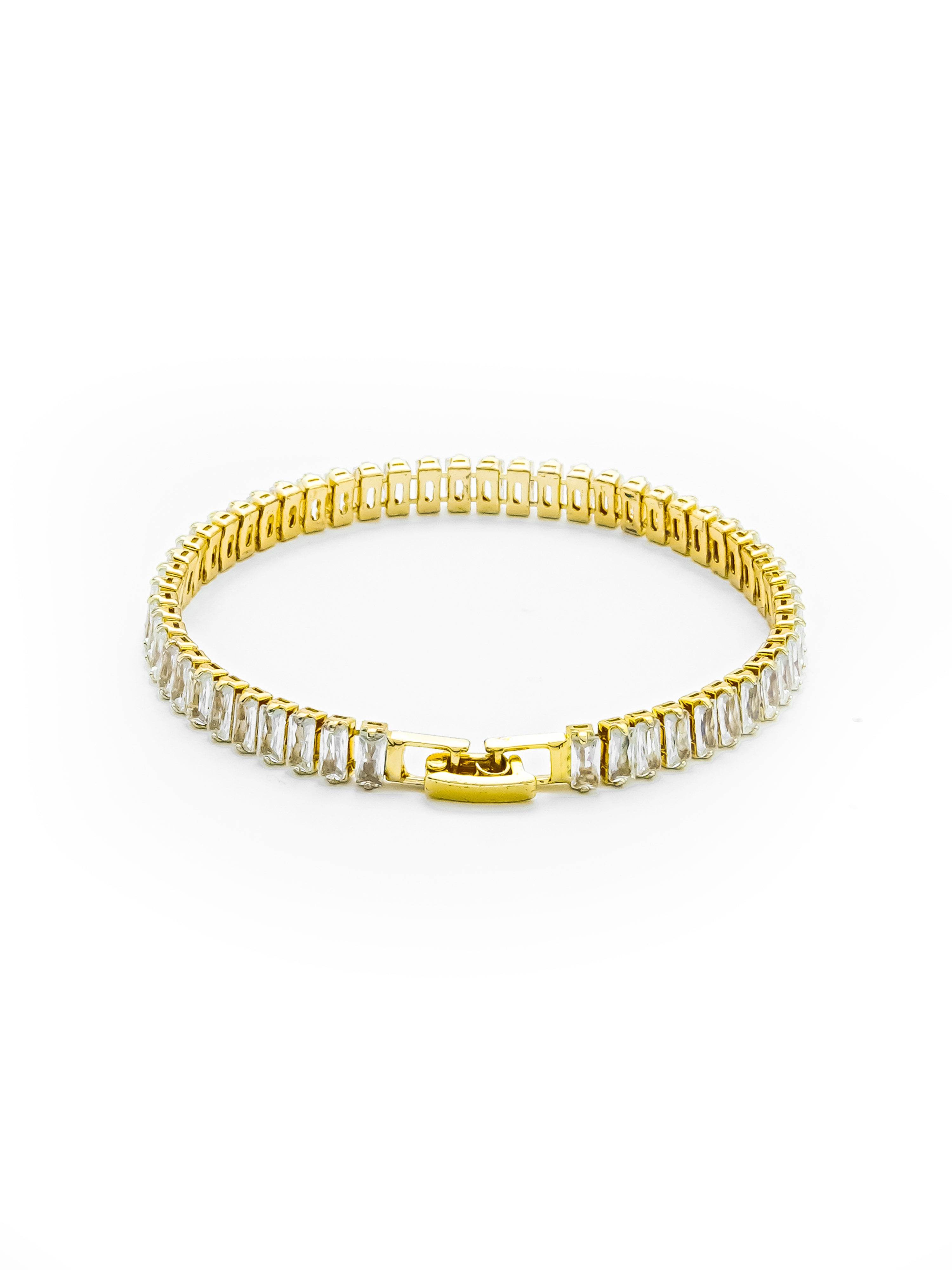 Baguette Tennis Bracelet - Hype Nation