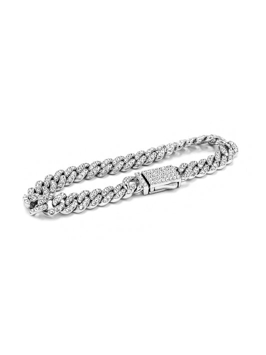 8MM Prong Cuban Bracelet - Hype Nation