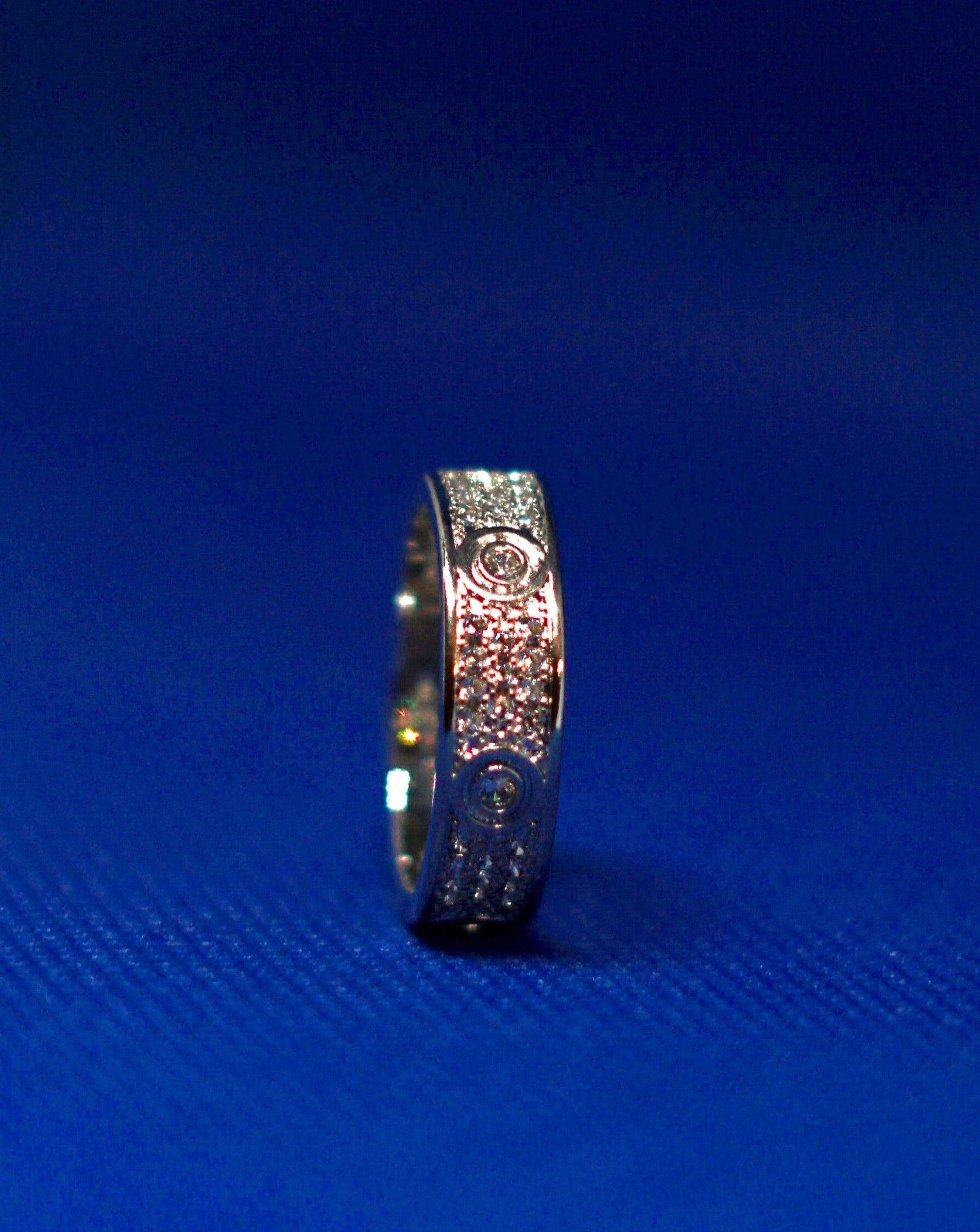 Iced out Cartier ring - Hype Nation