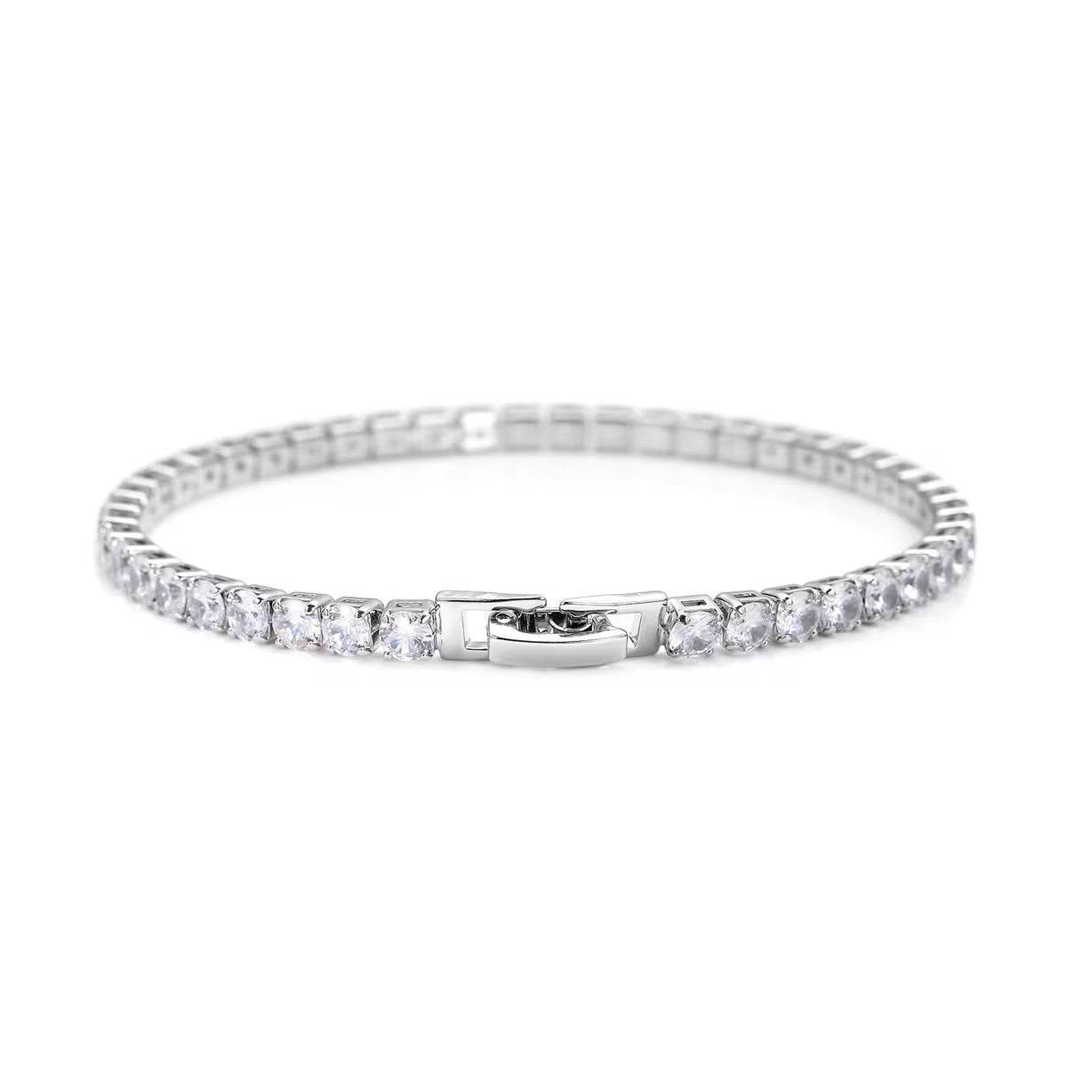 3mm round cut Tennis bracelet - Hype Nation