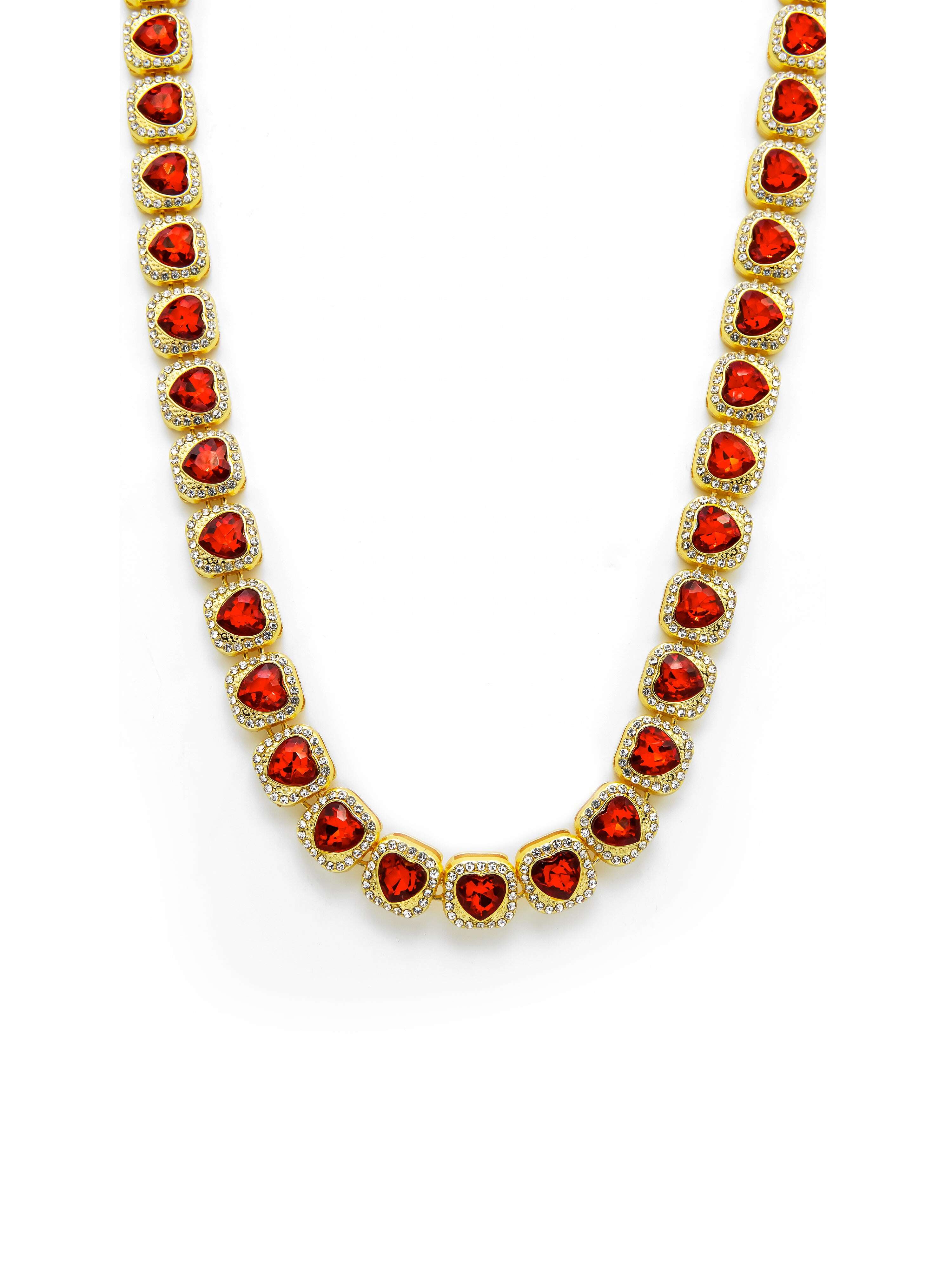 Heart Cluster Tennis Chain Hype Nation