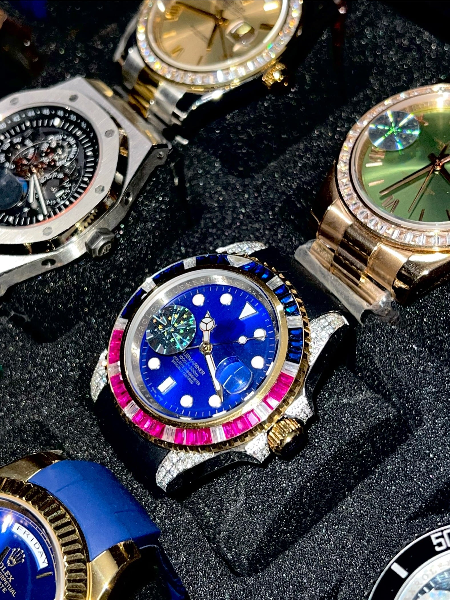 Rolex Submariner Iced Out Dial