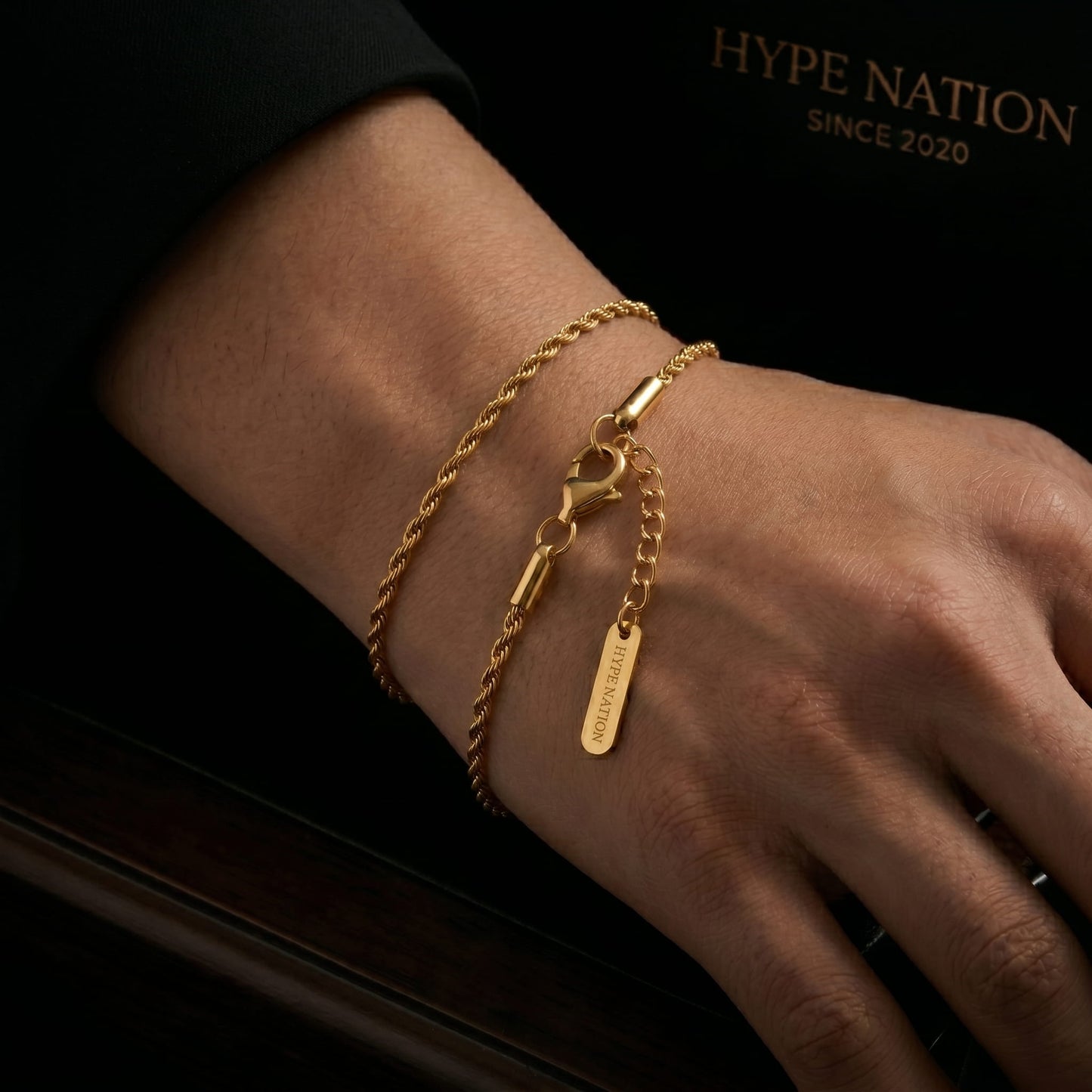 Rope chain bracelet