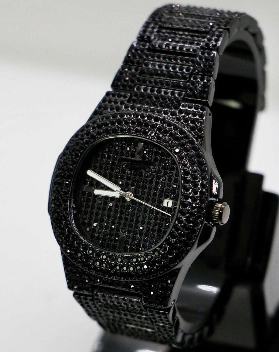 The Ultimate Black Iced Watch: A Timepiece That Exudes Elegance