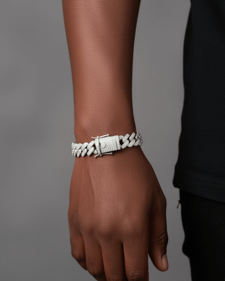 14 prong cuban bracelet 