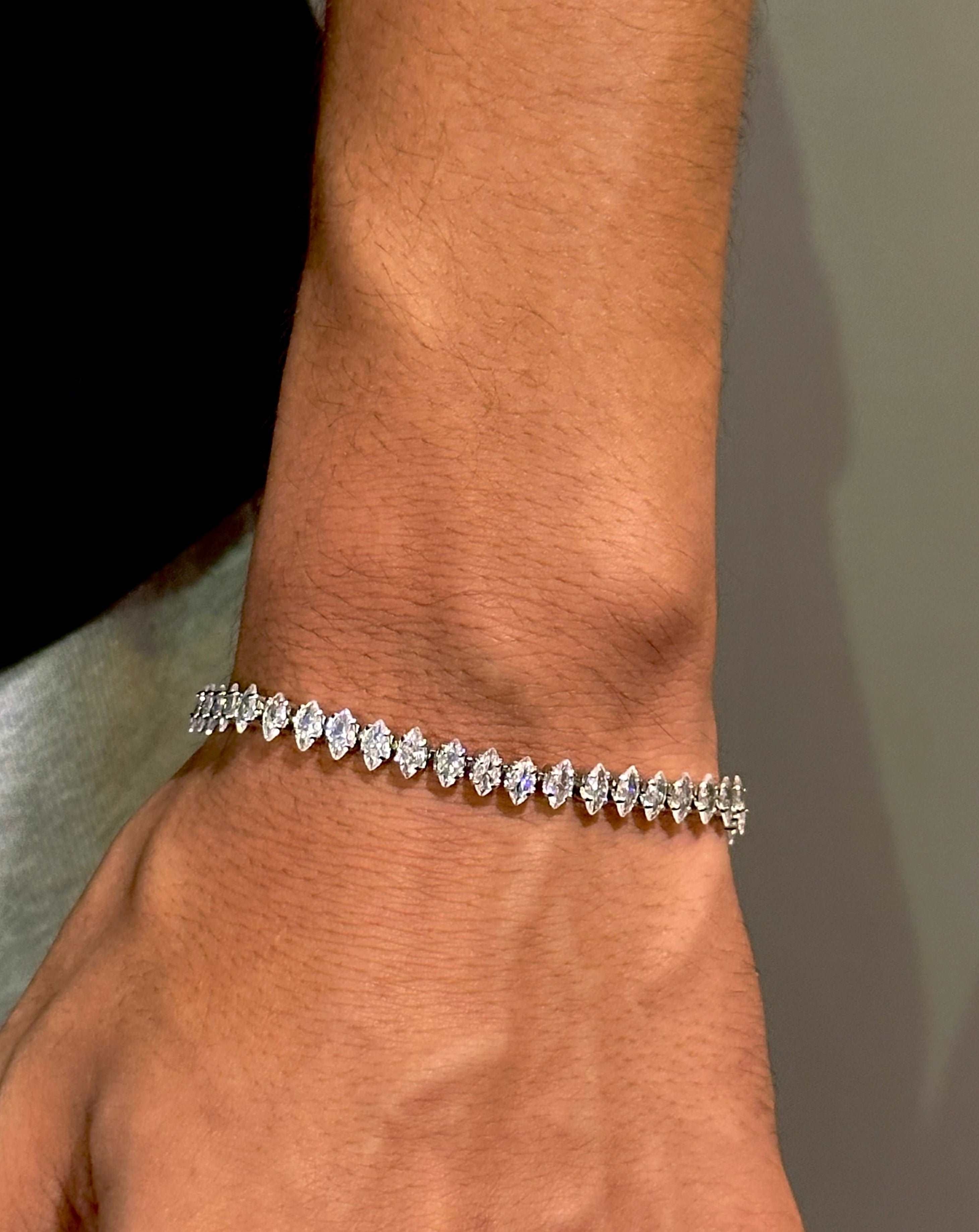 Marquise Cut Tennis bracelet - Hype Nation