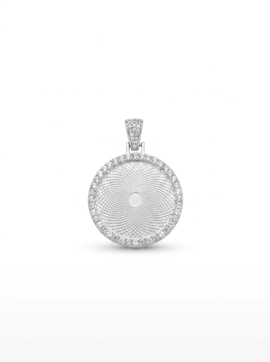 Iced Out Memory Pendant