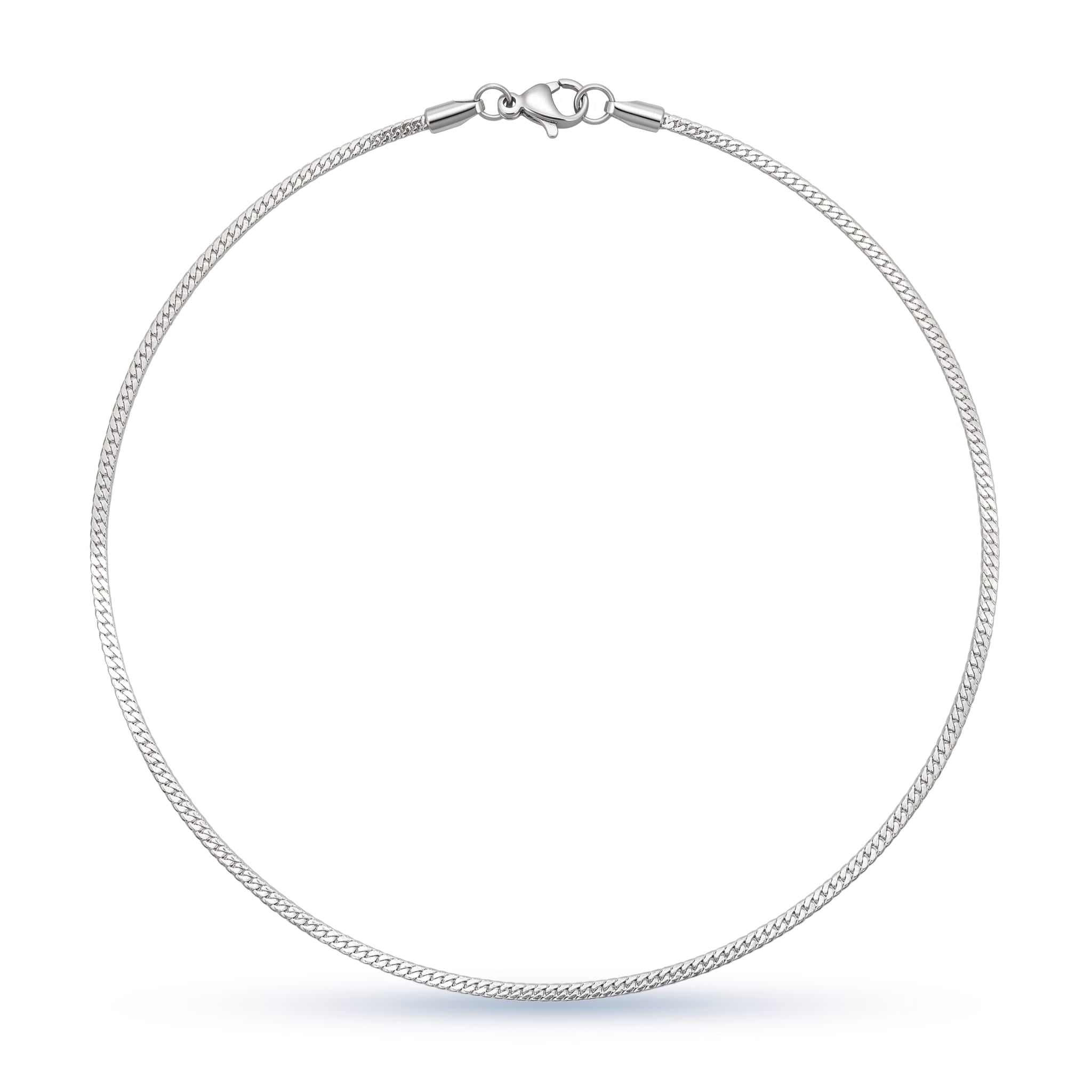Flat Miami Curb Chain Micro Size