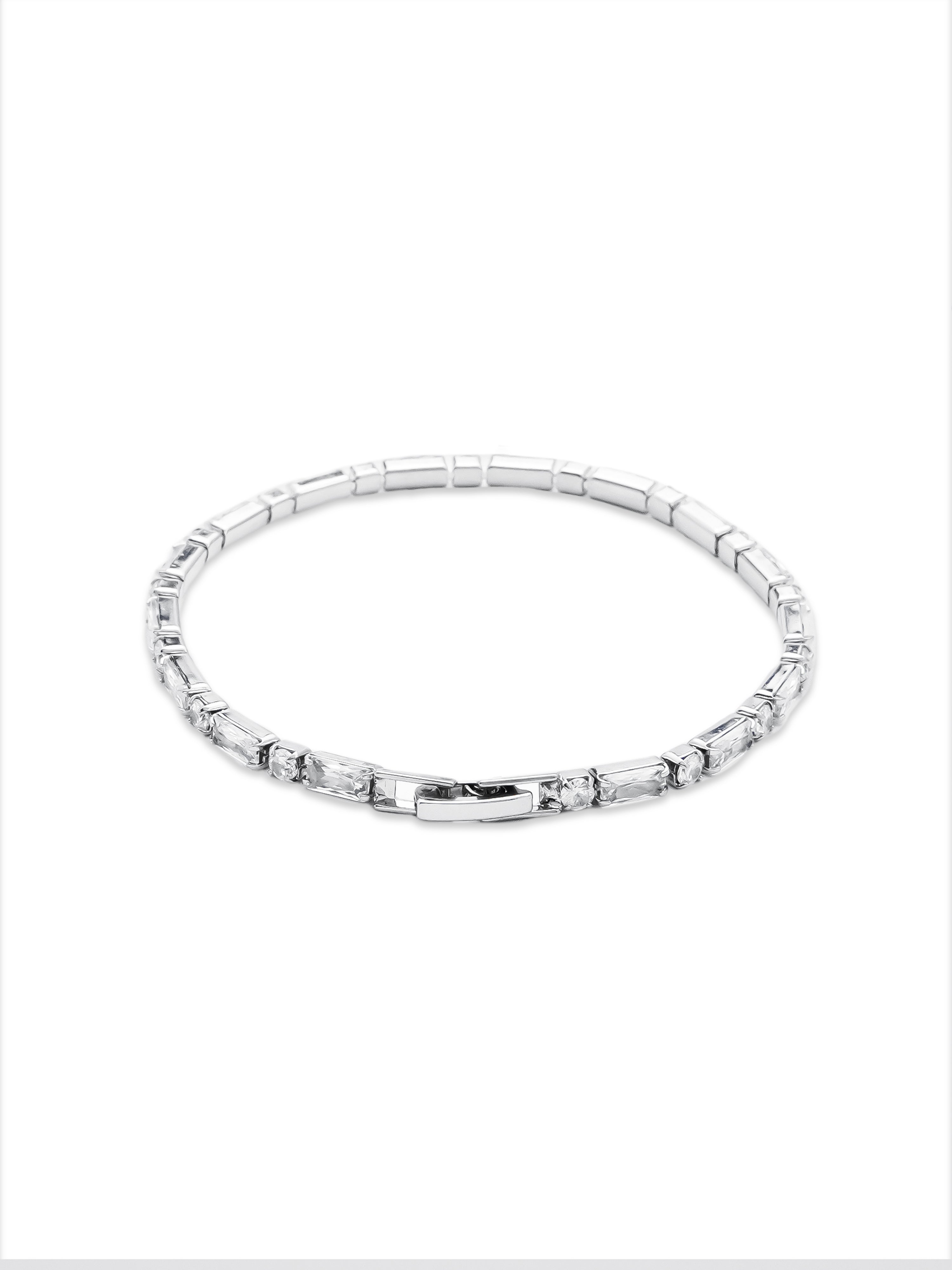 Emerald Cut Tennis Bracelet