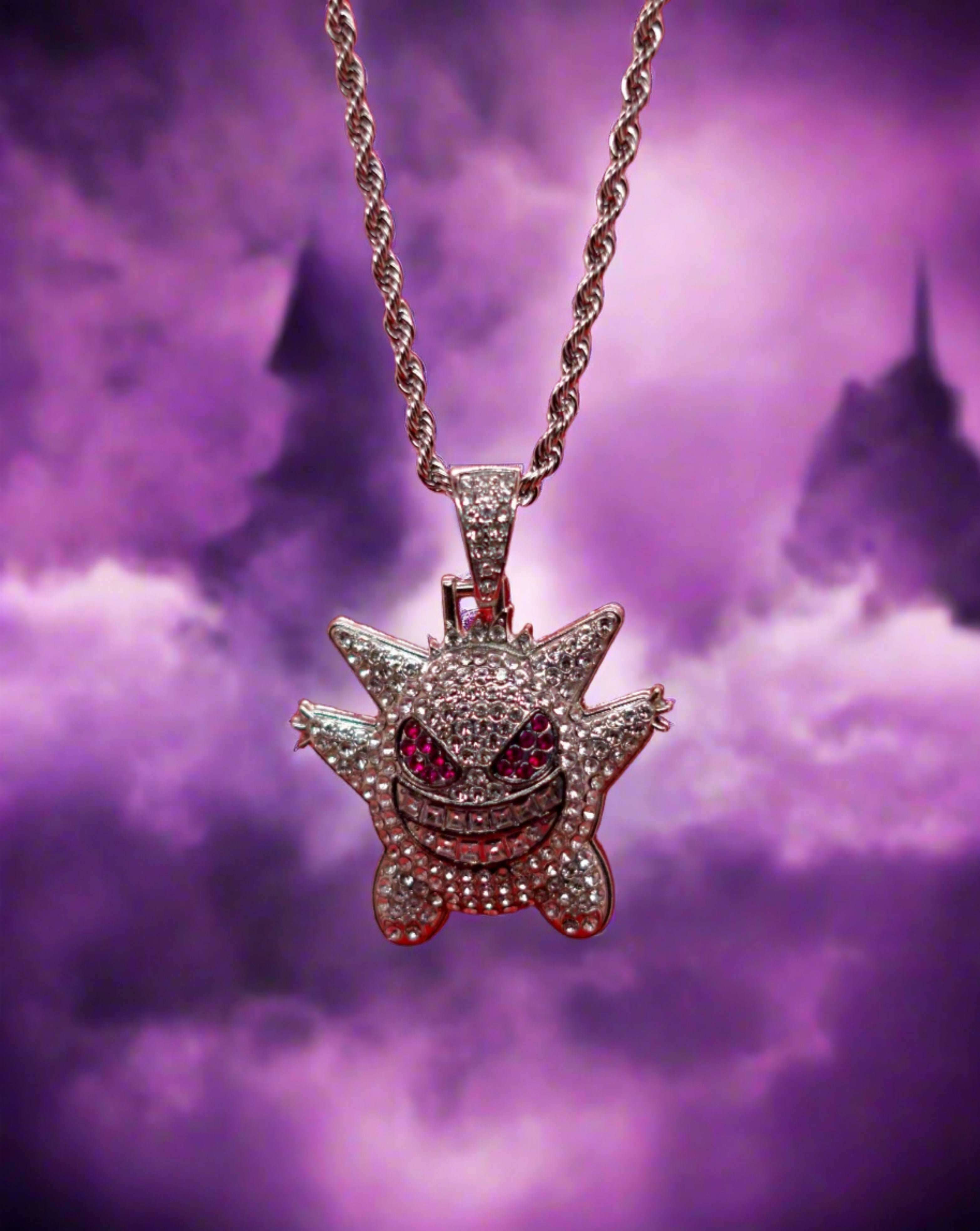 Gengar Pendant Pokemon Jewelry Gengar Pendant