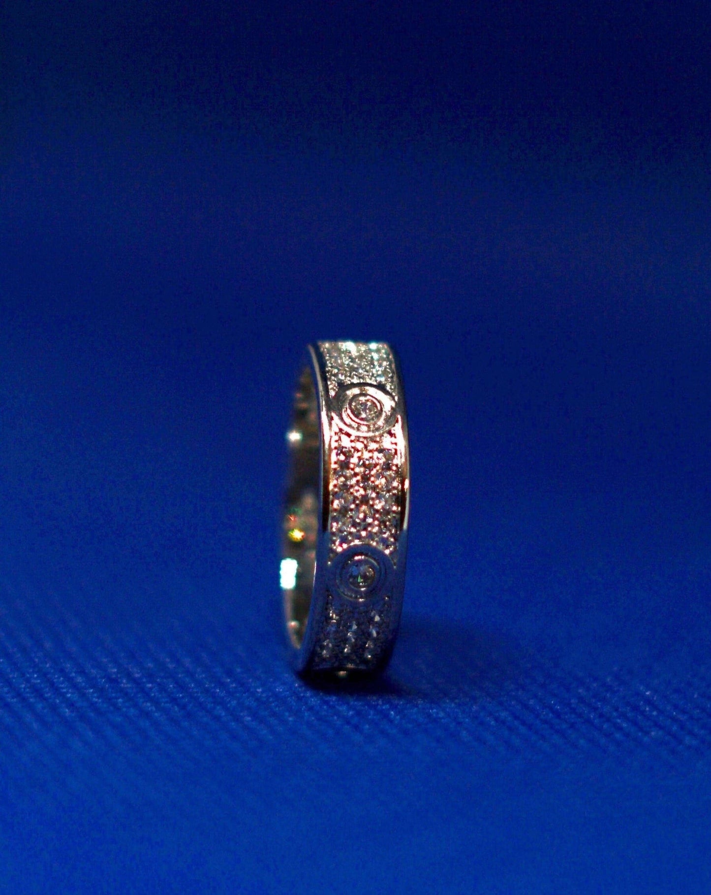 Iced out Cartier ring - Hype Nation