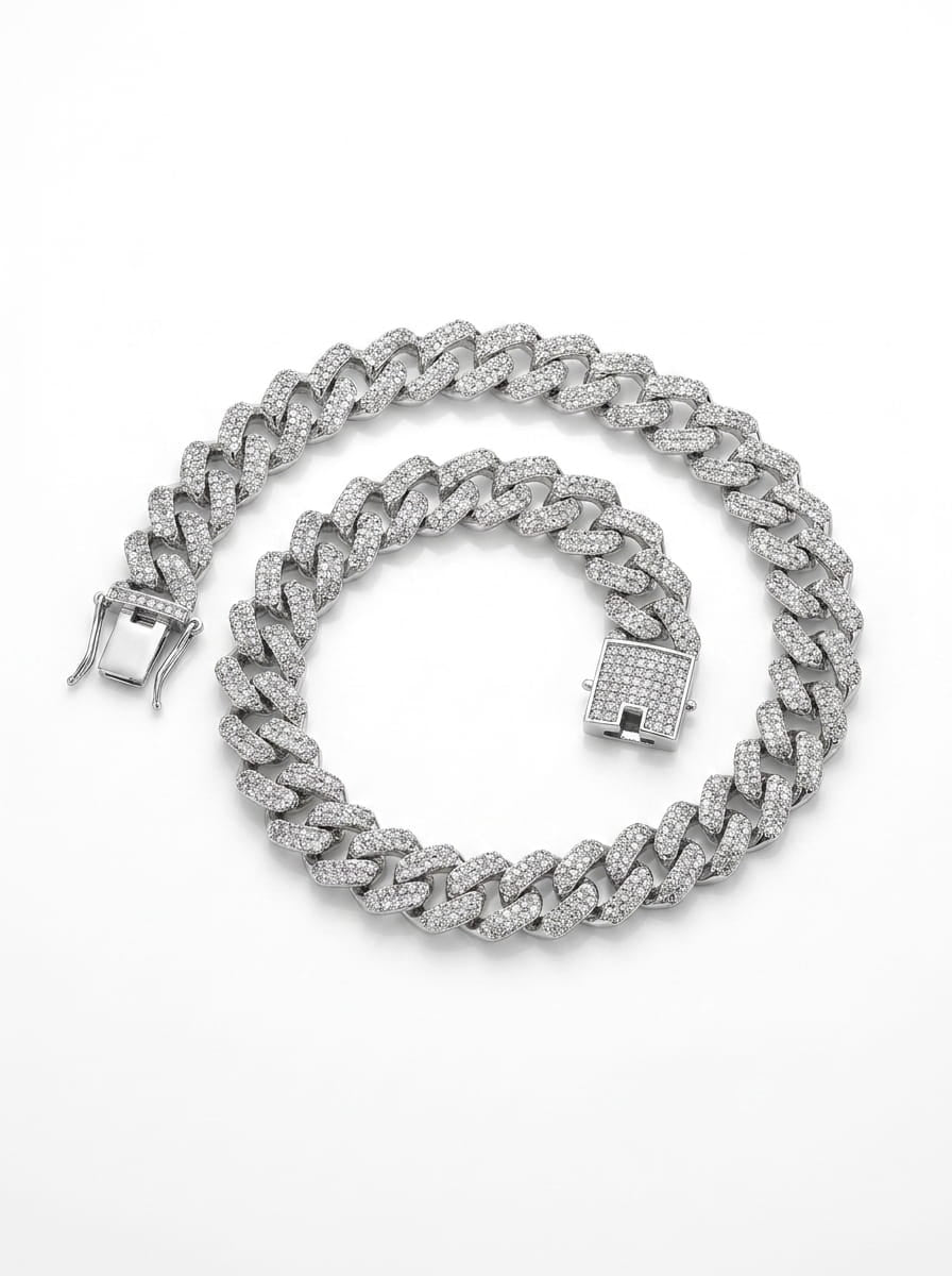 17mm Iced Out Miami Cuban