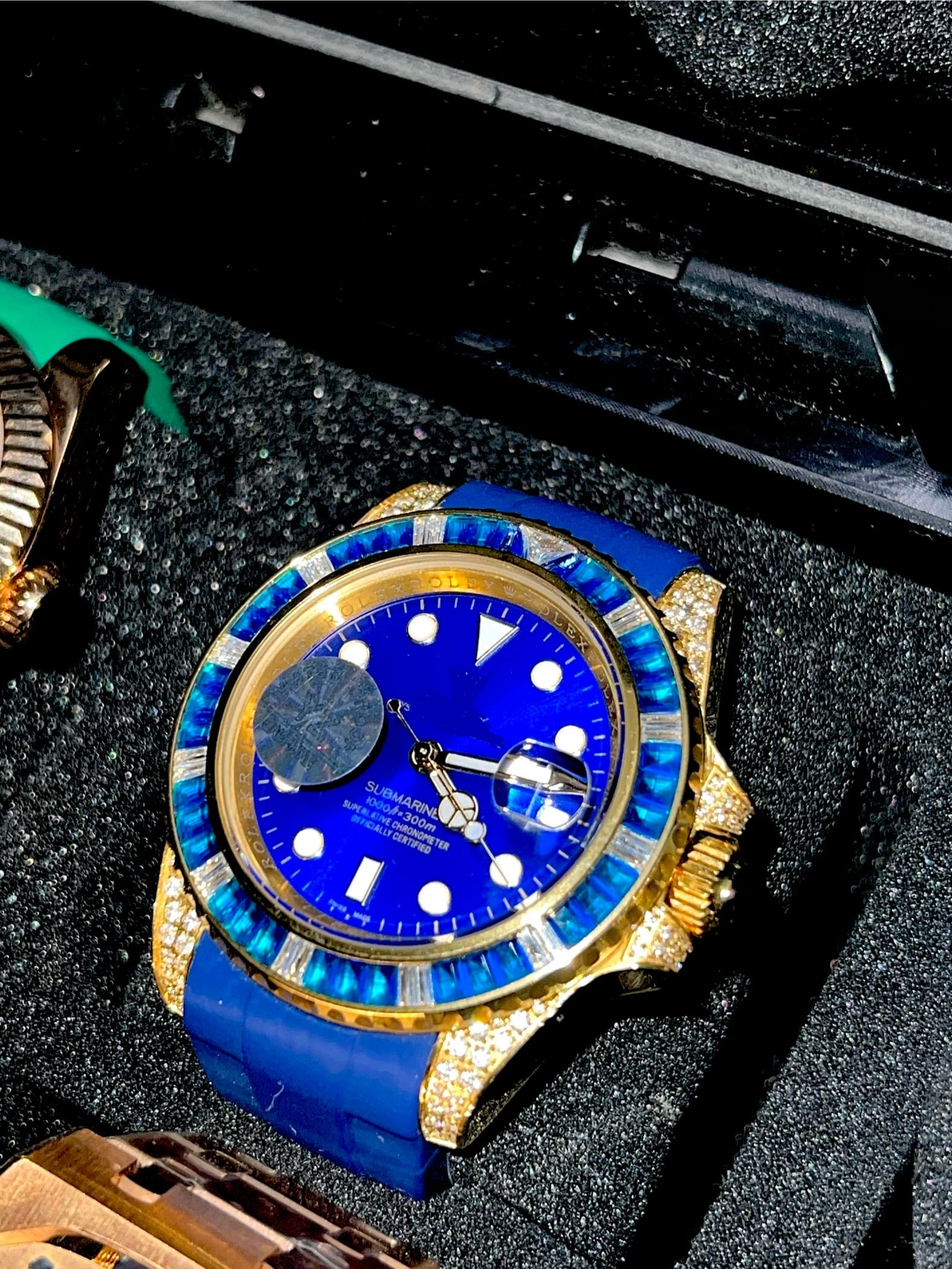 Rolex Submariner Iced Out Dial