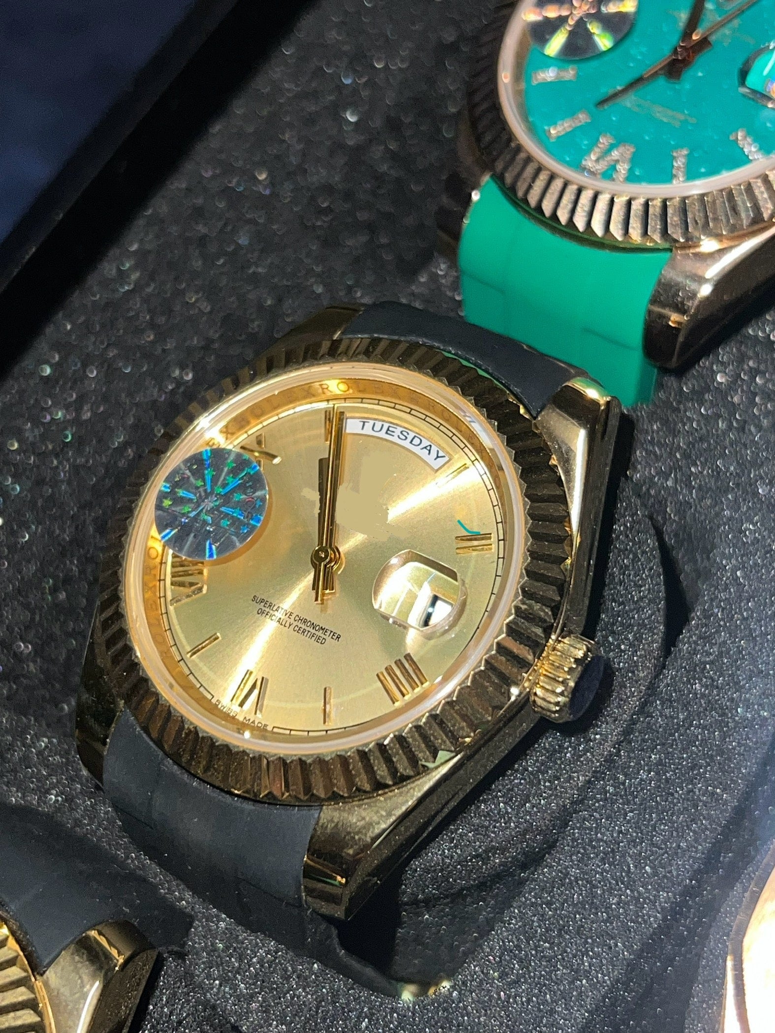 Rolex Day Date Black Gold