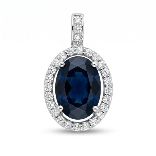 Gemstone Pendant Sterling Silver 925
