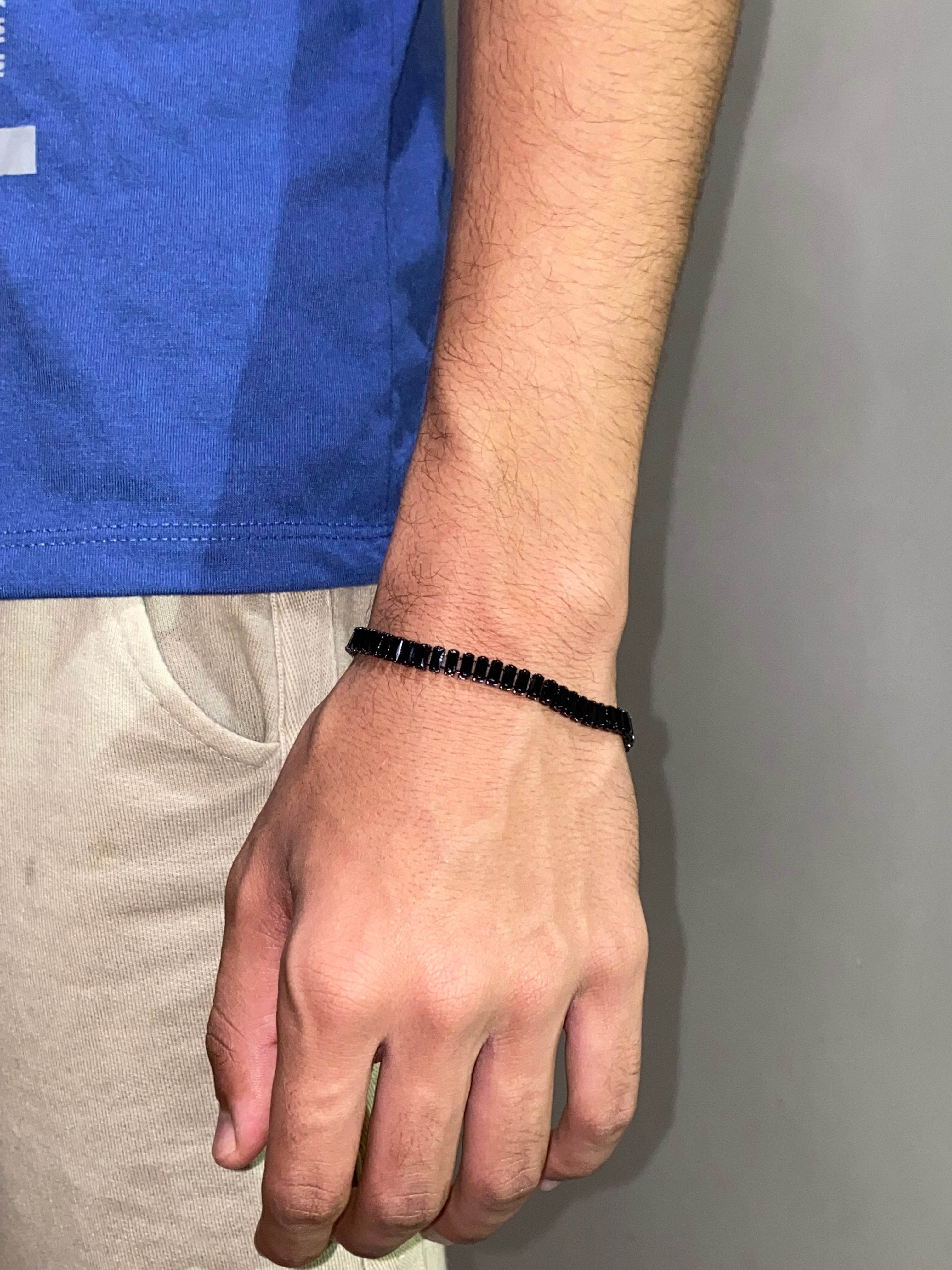 Baguette Tennis Bracelet - Hype Nation