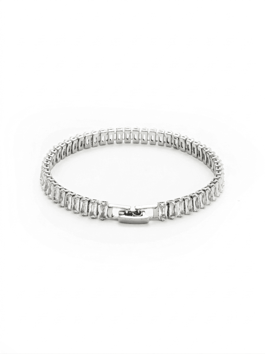 Baguette Tennis Bracelet Hype Nation
