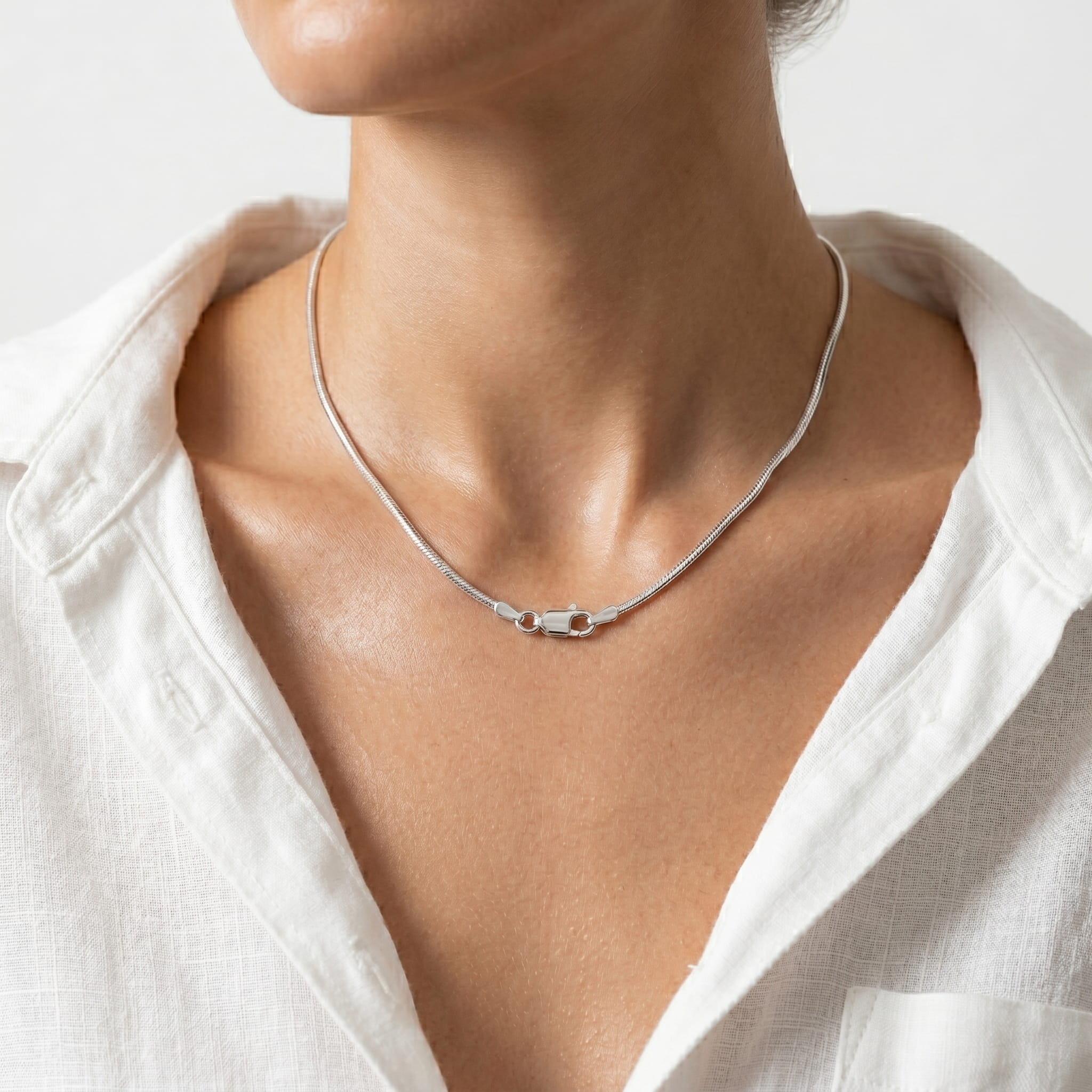 Box Snake Chain Sterling Silver 925 Hype Nation