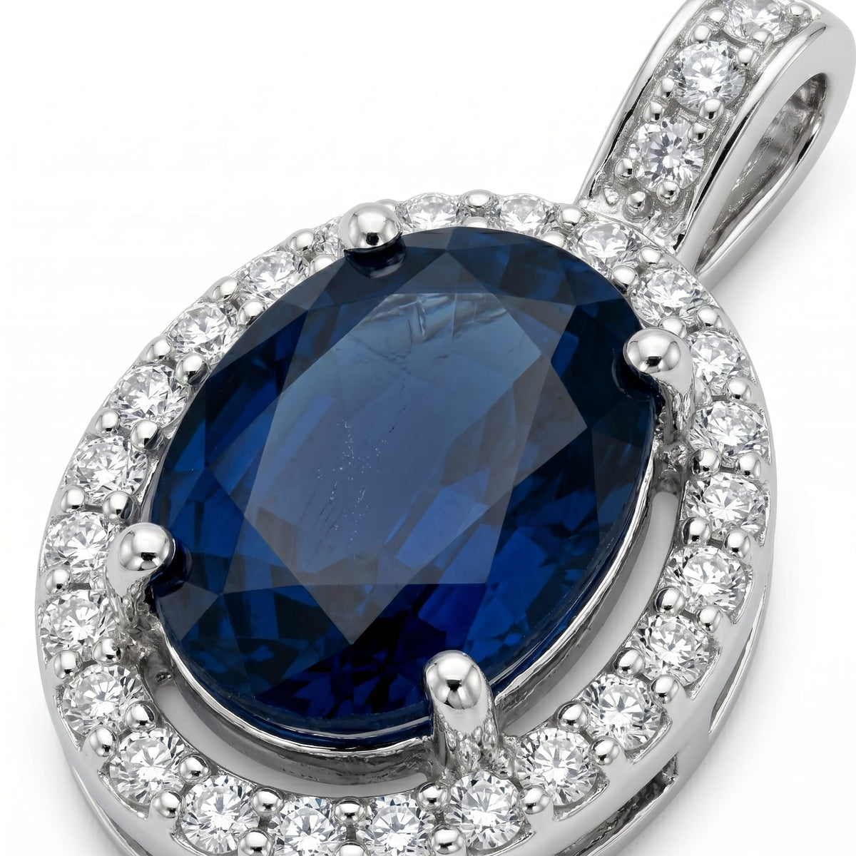 Gemstone Pendant Sterling Silver 925 Hype Nation