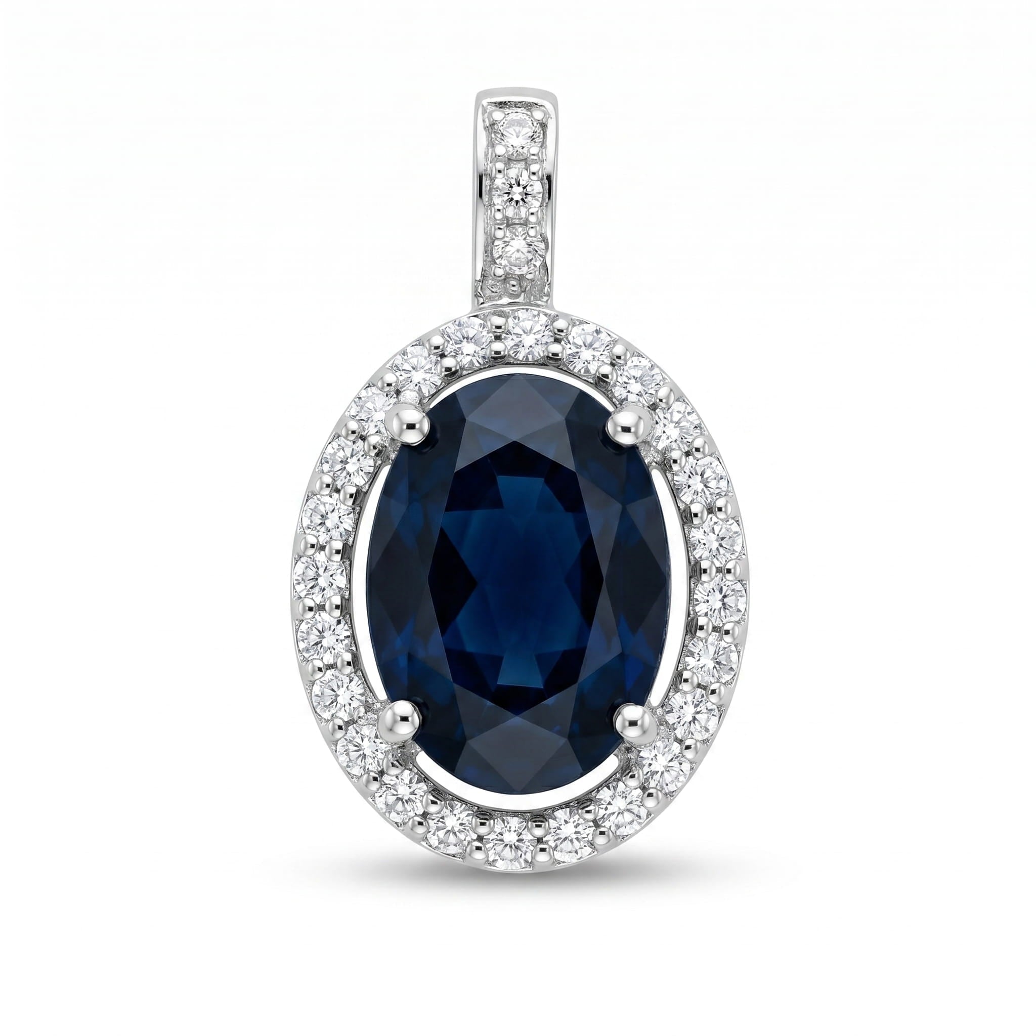 Gemstone Pendant Sterling Silver 925 Hype Nation