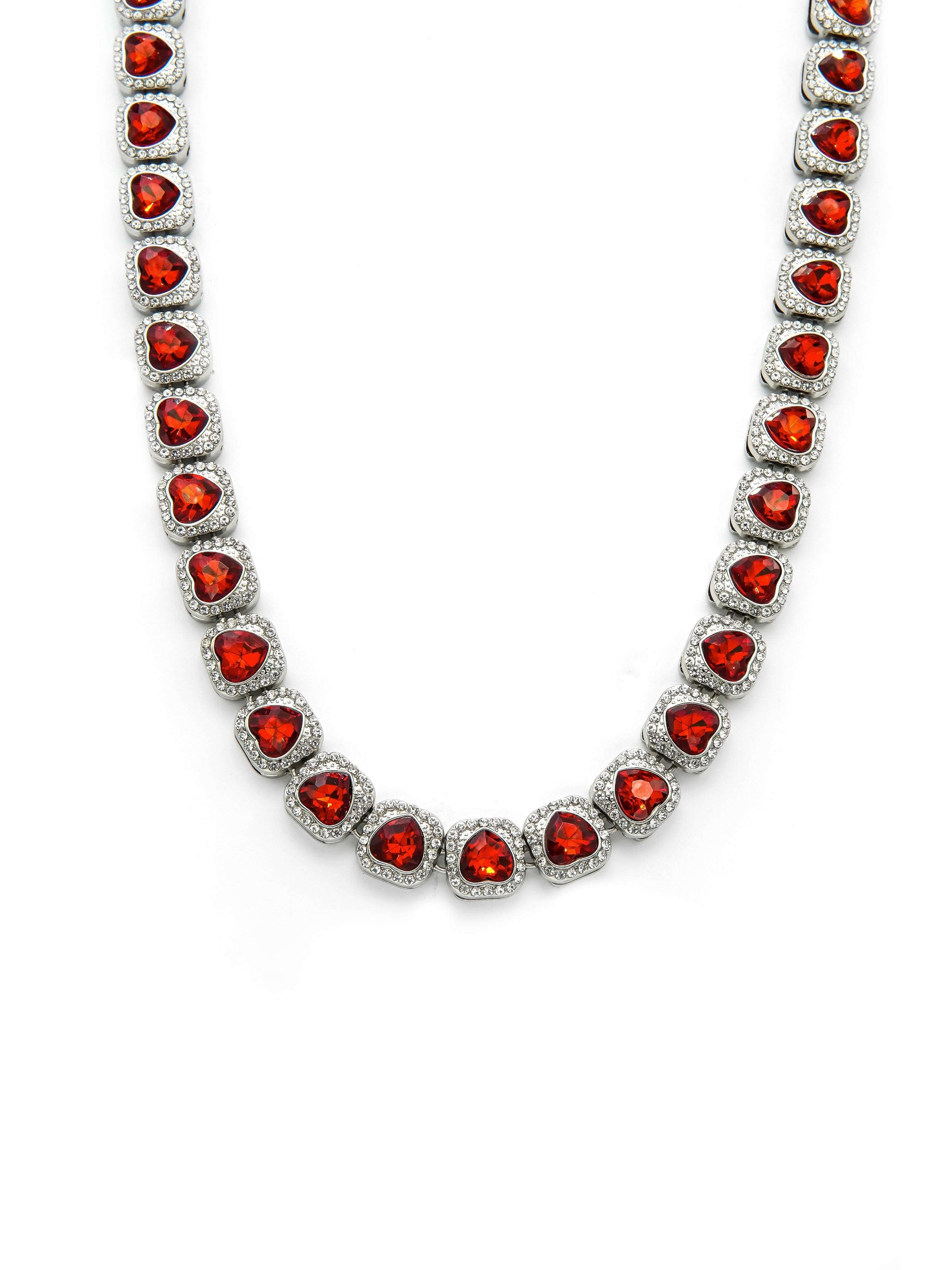 Heart Cluster Tennis Chain Hype Nation