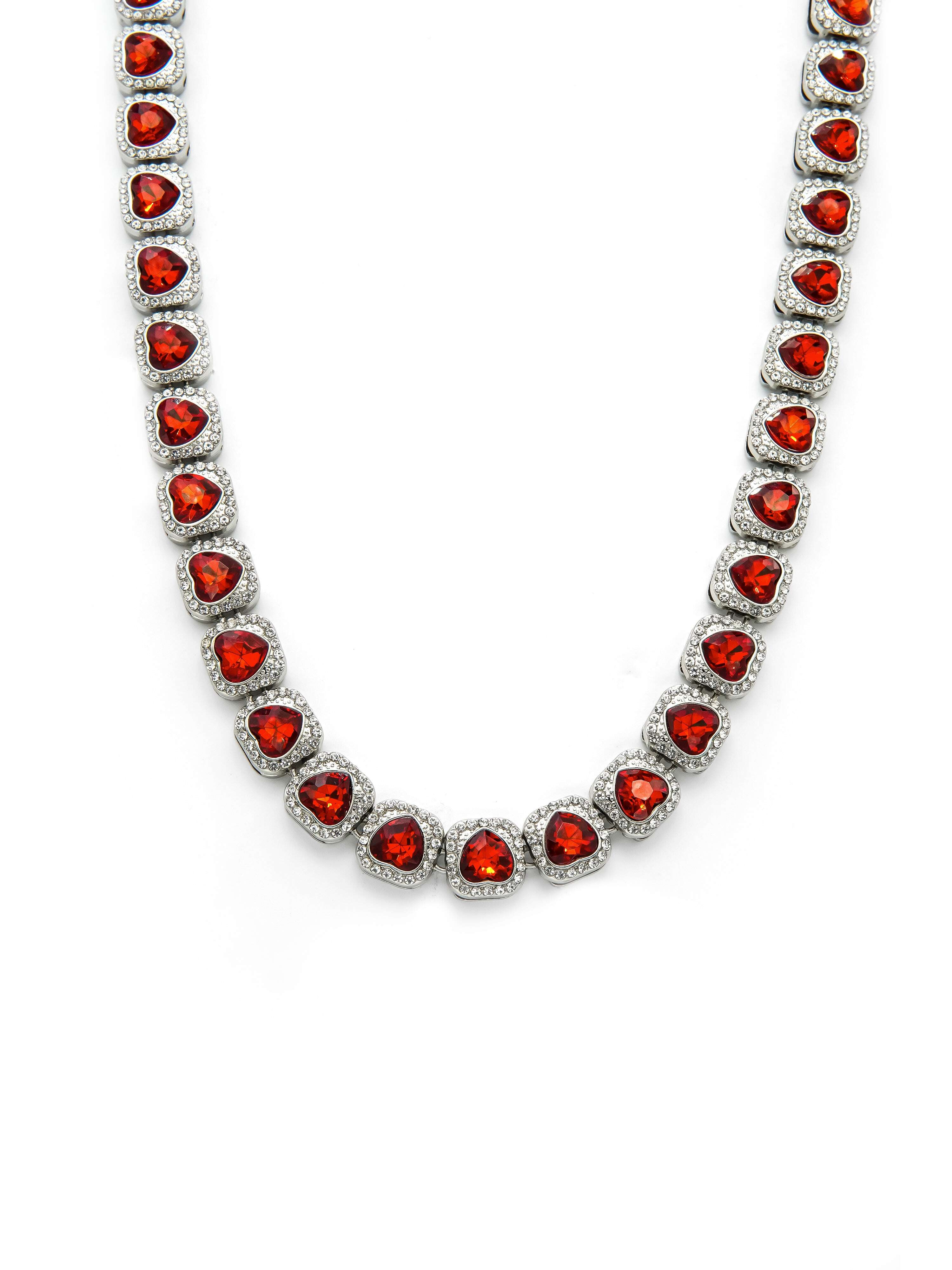 Heart Cluster Tennis Chain Hype Nation