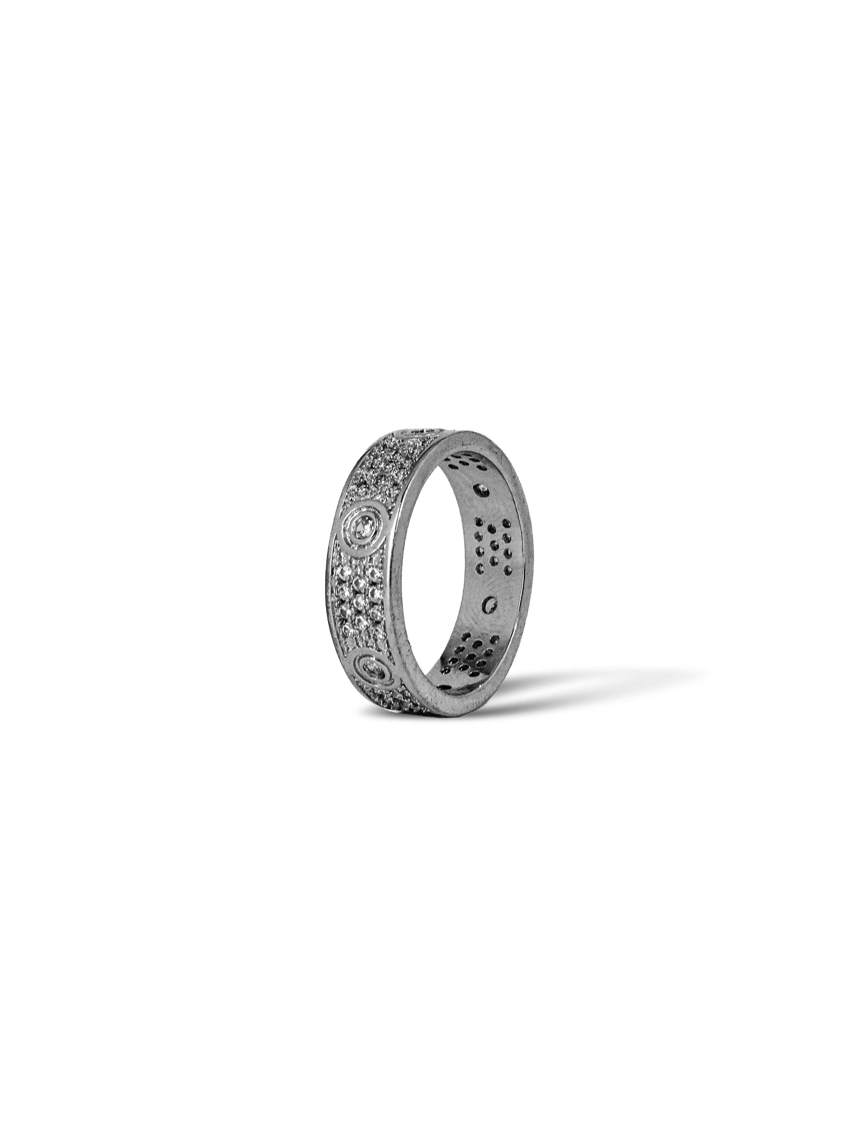 Iced out Cartier ring Hype Nation