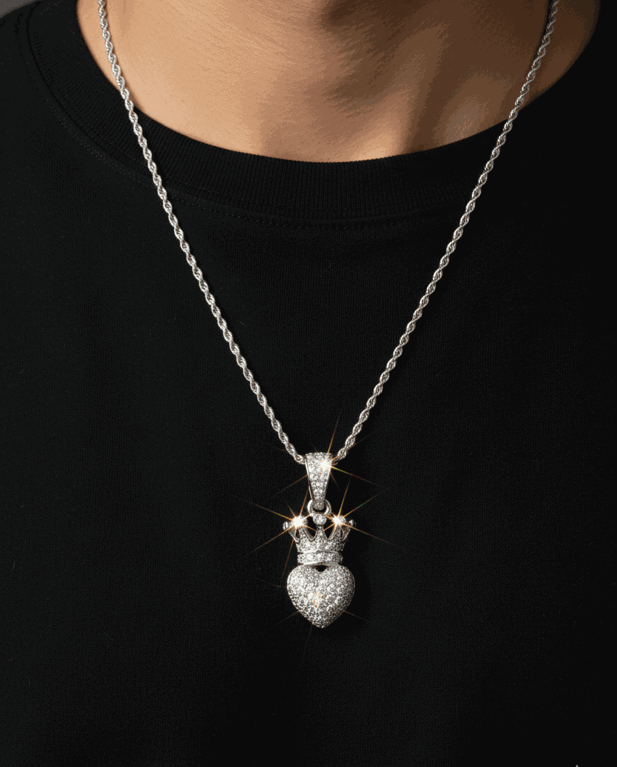 pendant - iced out 