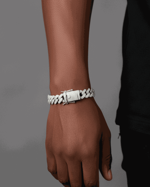 14 prong cuban bracelet 