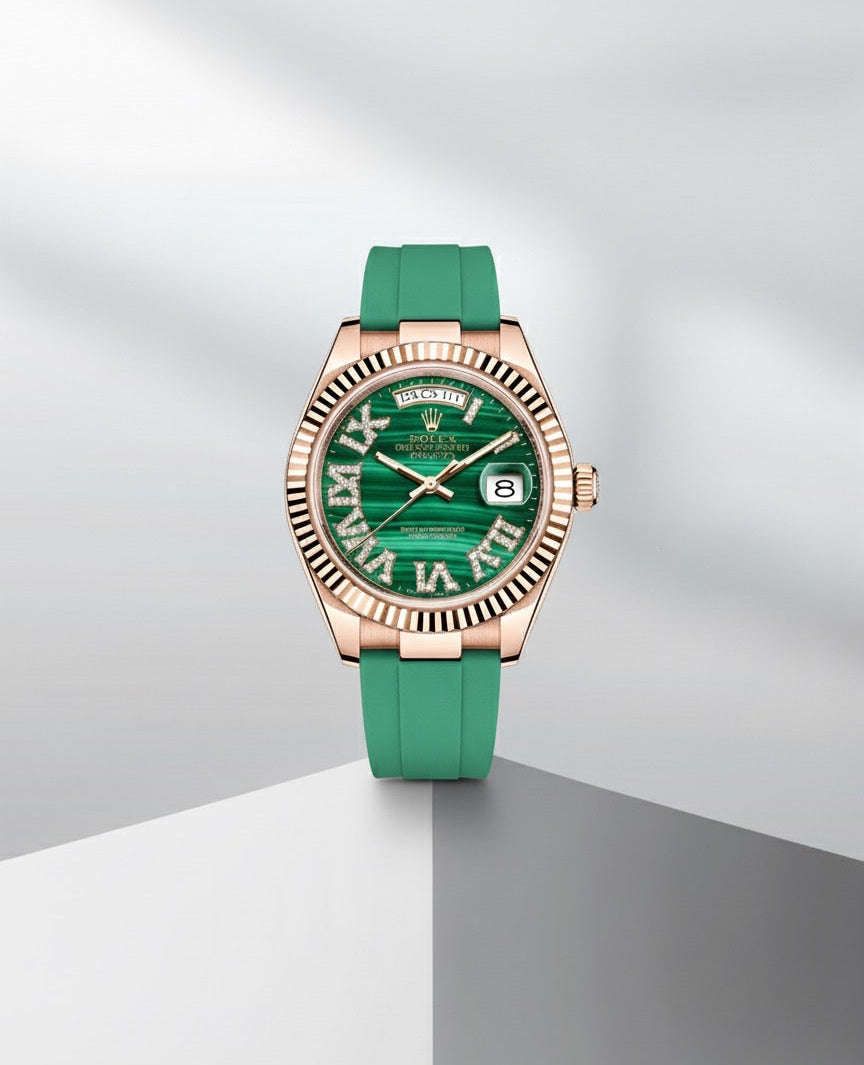Rolex Day Date Green Faces Hype Nation