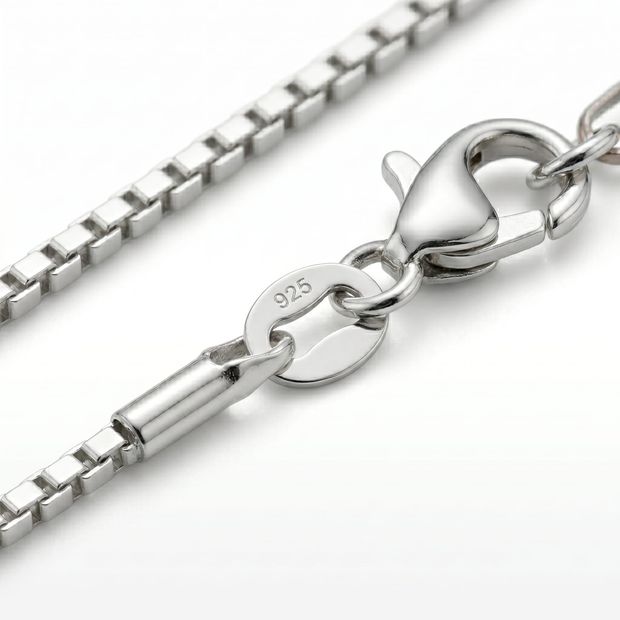 Sterling Silver Box Chain (925) Hype Nation
